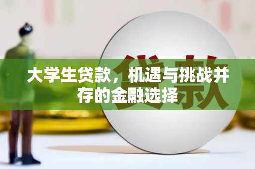韶关大学生贷款，机遇与挑战并存的金融选择