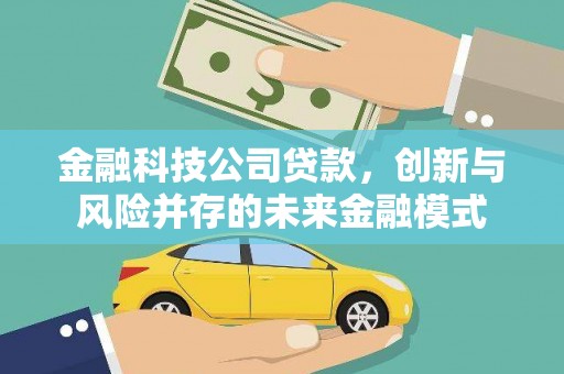 韶关金融科技公司贷款，创新与风险并存的未来金融模式