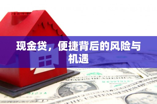 韶关现金贷，便捷背后的风险与机遇