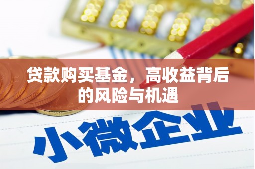 韶关贷款购买基金，高收益背后的风险与机遇