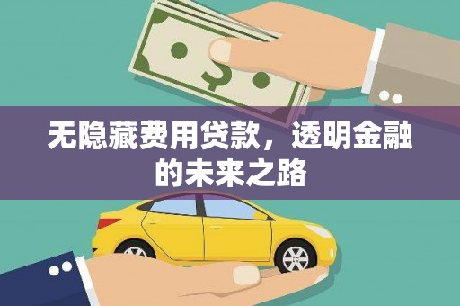 韶关无隐藏费用贷款，透明金融的未来之路