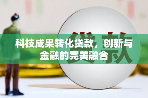 韶关科技成果转化贷款，创新与金融的完美融合