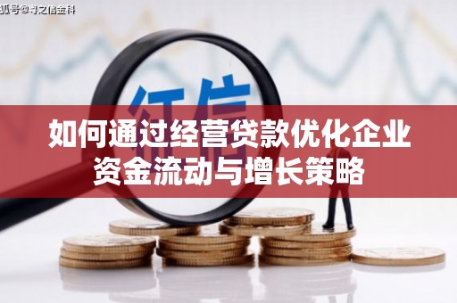 韶关如何通过经营贷款优化企业资金流动与增长策略