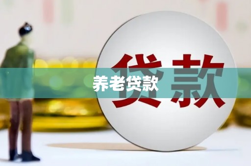韶关养老贷款