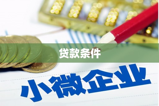 韶关贷款条件
