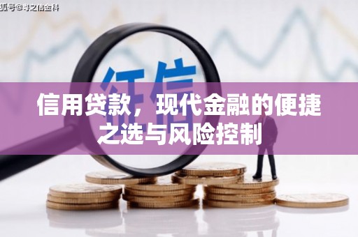 韶关信用贷款，现代金融的便捷之选与风险控制