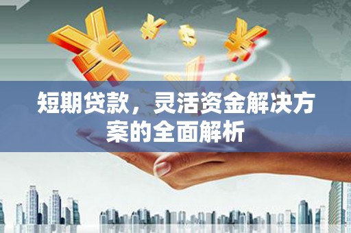 韶关短期贷款，灵活资金解决方案的全面解析