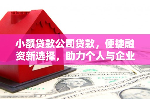 韶关小额贷款公司贷款，便捷融资新选择，助力个人与企业成长