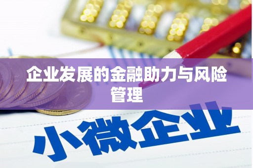 韶关企业发展的金融助力与风险管理