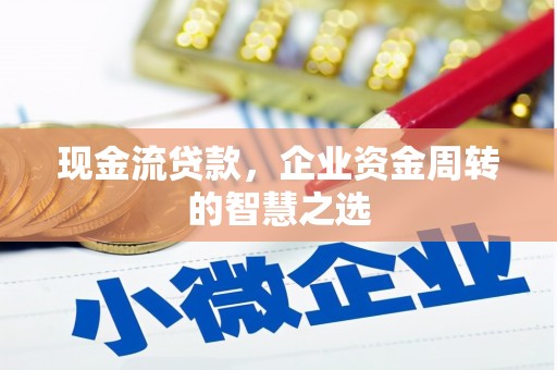 韶关现金流贷款，企业资金周转的智慧之选
