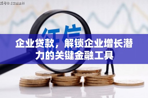 韶关企业贷款，解锁企业增长潜力的关键金融工具