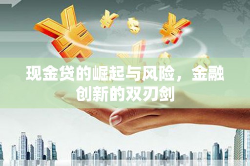 韶关现金贷的崛起与风险，金融创新的双刃剑
