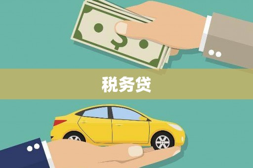 韶关税务贷