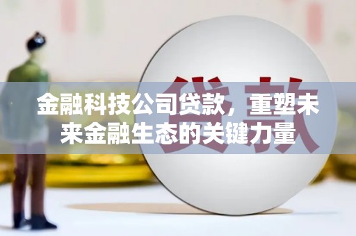 韶关金融科技公司贷款，重塑未来金融生态的关键力量