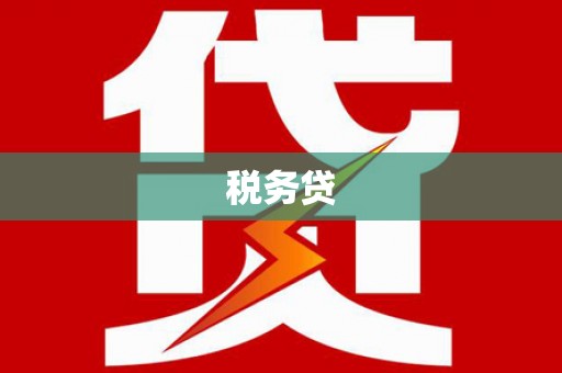 韶关税务贷