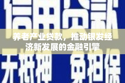 韶关养老产业贷款，推动银发经济新发展的金融引擎