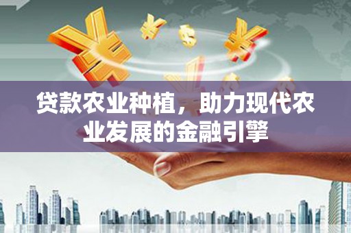 韶关贷款农业种植，助力现代农业发展的金融引擎