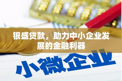 韶关银盛贷款，助力中小企业发展的金融利器