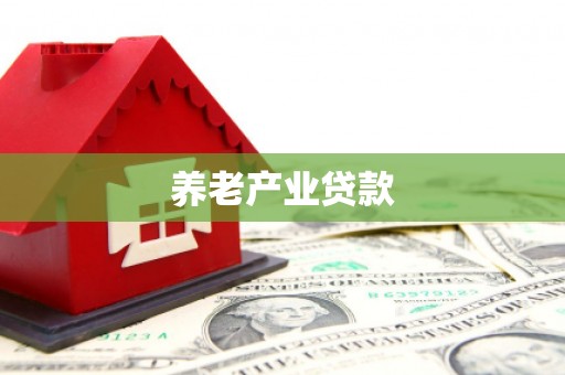 韶关养老产业贷款