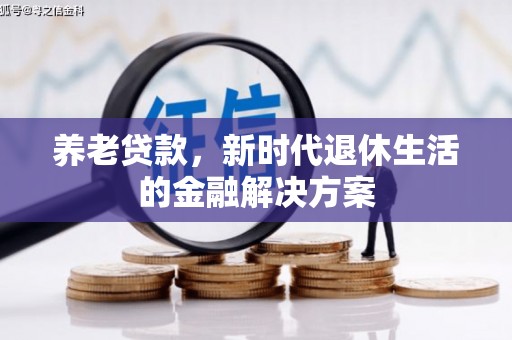 韶关养老贷款，新时代退休生活的金融解决方案