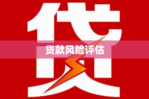 韶关贷款风险评估