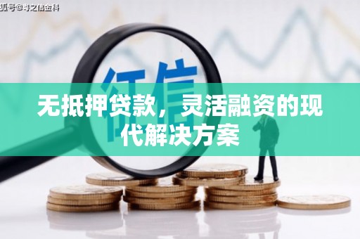 韶关无抵押贷款，灵活融资的现代解决方案