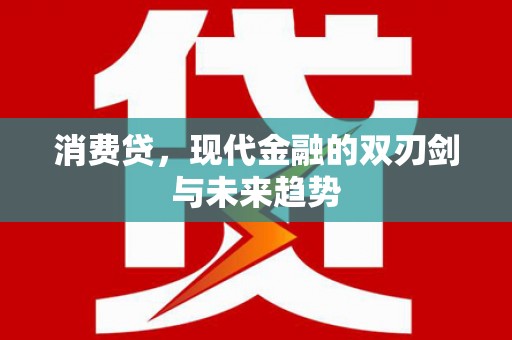 韶关消费贷，现代金融的双刃剑与未来趋势
