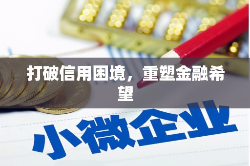 韶关打破信用困境，重塑金融希望