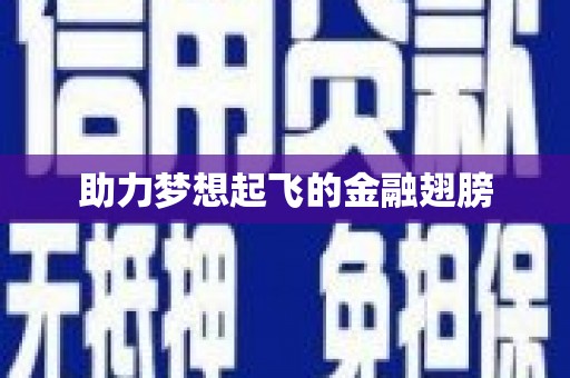 韶关助力梦想起飞的金融翅膀