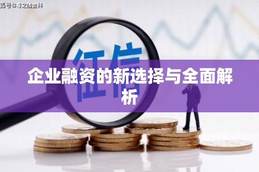 韶关企业融资的新选择与全面解析