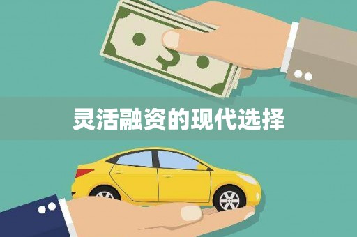 韶关灵活融资的现代选择
